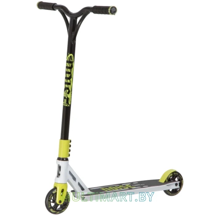 Самокат Novatrack Pixel BL 110A.PIXEL.WLM20 (белый/лайм, 2020)